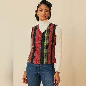 Susan Bristol casual vest - size m